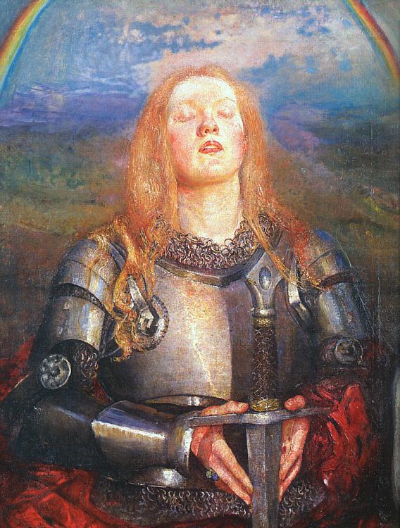 Annie Louise Swynnerton Joan of Arc oil painting image